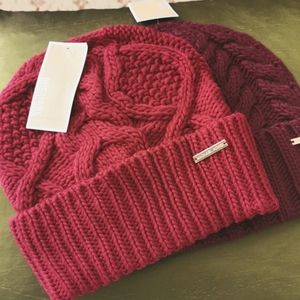 MICHAEL Michael Kors Cable Cuff Beanie Hat